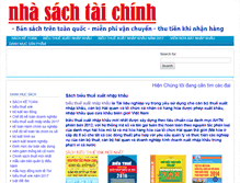 Tablet Screenshot of nhasachtaichinh.net
